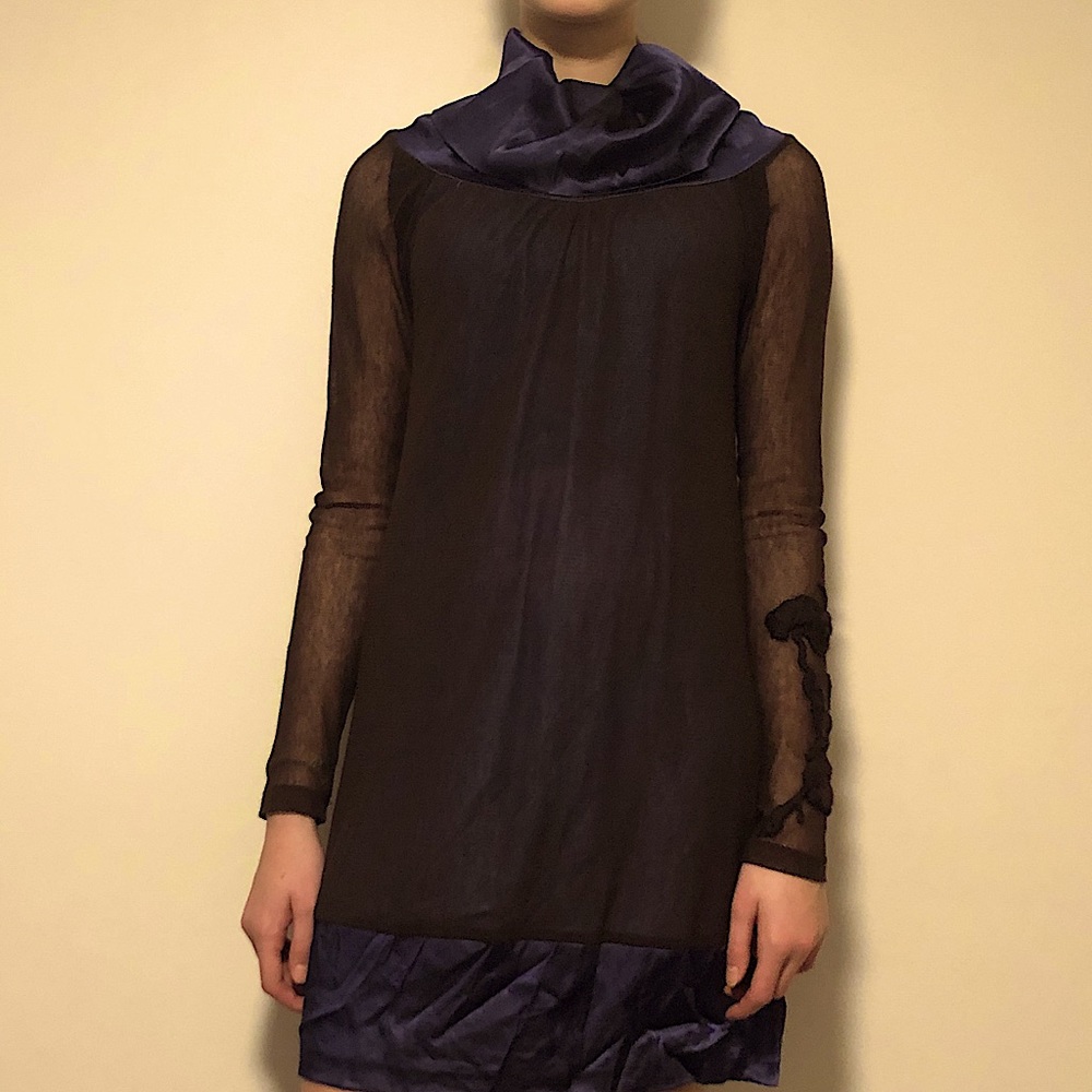 Navy Cop Copine Dress